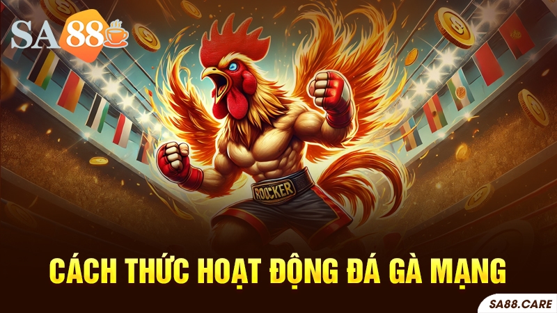 Cách thức hoạt động của đá gà mạng