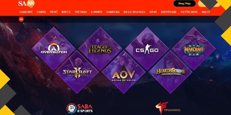 Esports SA88 cuốn hút